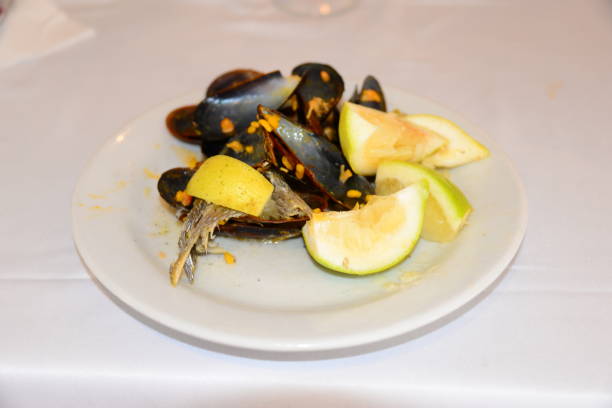 istock Mussels on the plate - Spain 664187762