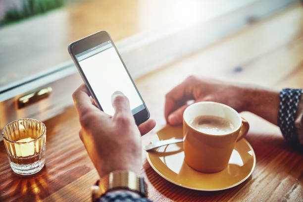 istock Enjoying some coffee and wifi 664188278
