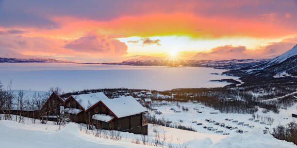 Sunrise in Abisko Sweden
