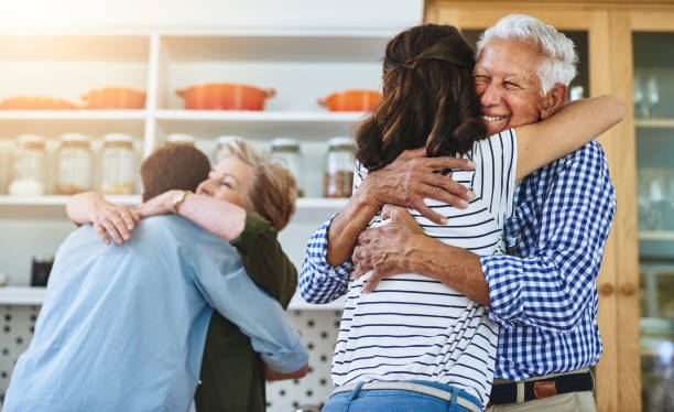 istock Family visits are always a joyous occasion 664191810