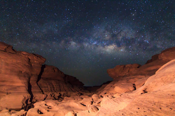 istock milky way at stone mountain 664195780