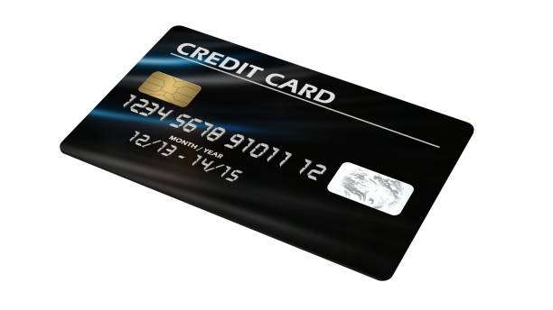 istock Credit Card isolated on white background 664221502