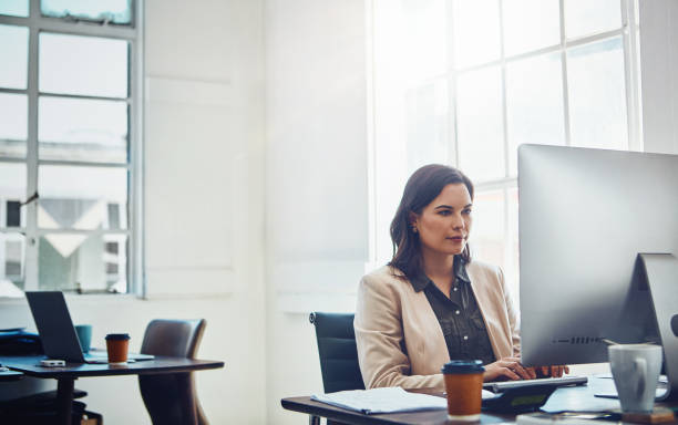 istock Stay focused on the goals you've set 664221616