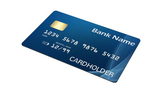 istock Credit Card isolated on white background 664221788