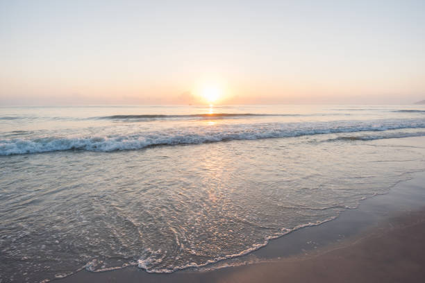 Beautiful and Breathtaking tropical beach in morning