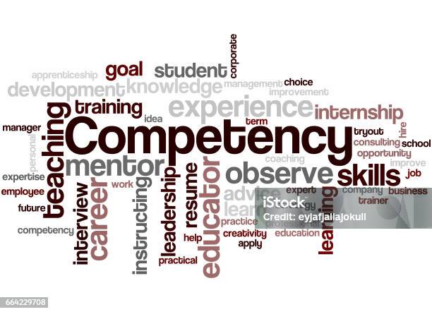 Competency Word Competency Word Cloud Concept 9 Stock Illustration - Download Image Now ...