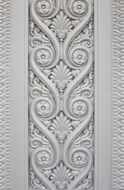 istock Abstract of Europe style sculpture 664241640