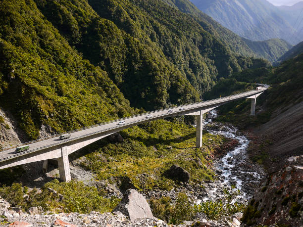istock Arthur's Pass Bridge, New Zealand 664242294