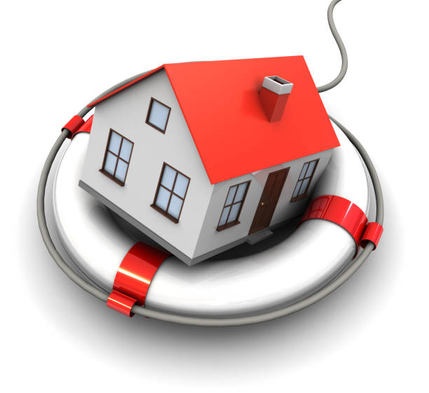 istock house in rescue circle 664242702