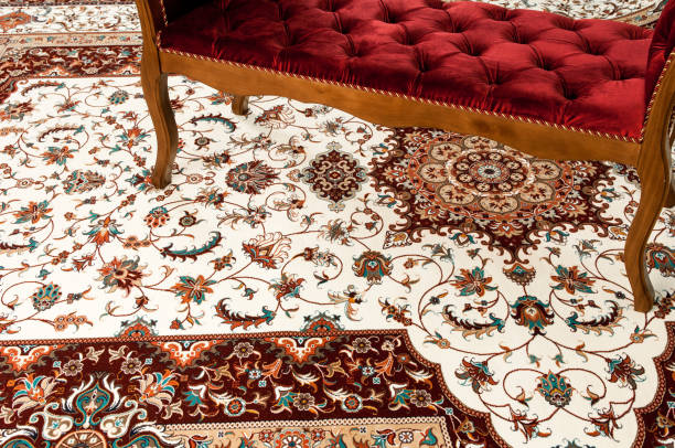 istock furniture on the carpet 664249942