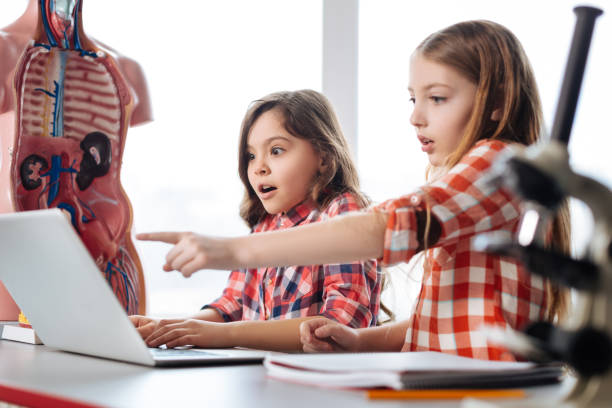 istock Two friends looking as something shocking 664250918