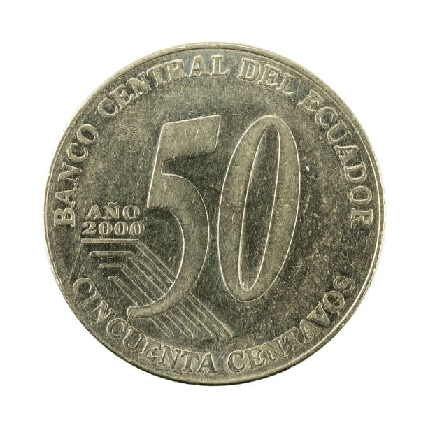 istock 50 ecuadorian centavo coin (2000) obverse isolated on white background 664258530