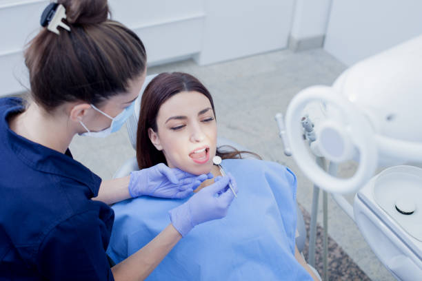 istock Woman at dentist 664274634