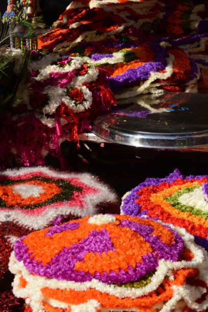 istock Colorful footpad or floor mat 664281308