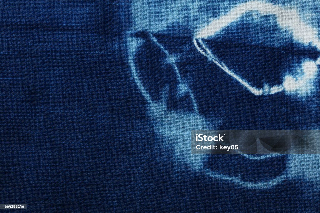 Abstract tie dyed fabric background Textile Stock Photo