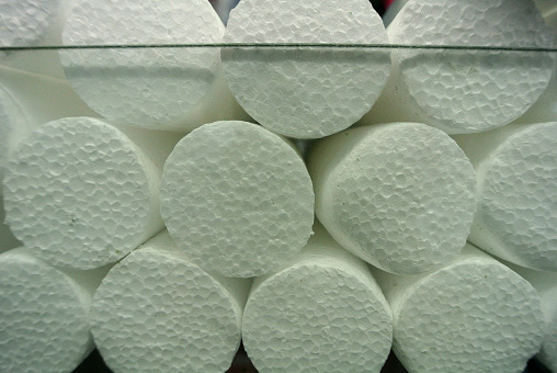Styrofoam Shapes Stock Photo - Download Image Now - Box