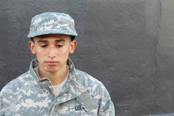 istock Army soldier crying during an overseas mission 664316810