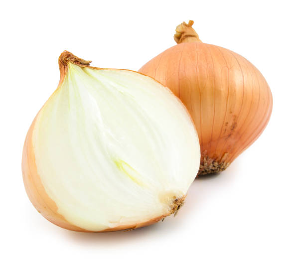 istock fresh bulbs of onion on a white background 664320626