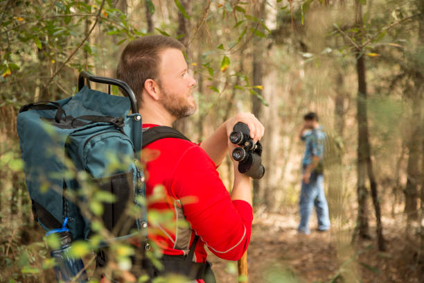istock Friends enjoy nature on hiking trip. 664333778