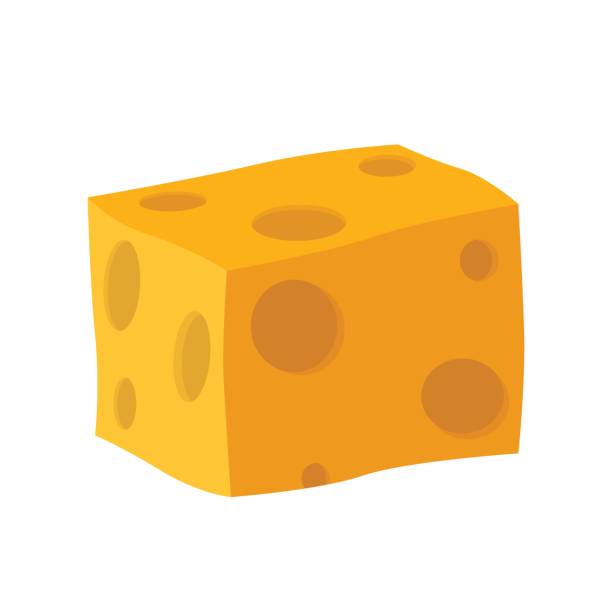 체 다 치즈, 파 르 마 치즈입니다. 유제품 우유 제품입니다. - milky cheese stock illustrations