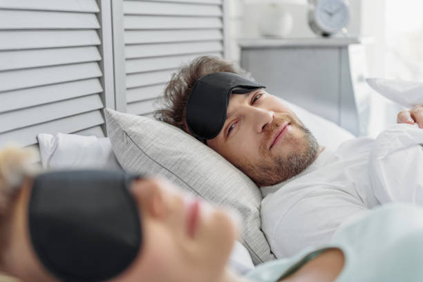 istock Joyful husband feasting his eyes on a lady 664340368