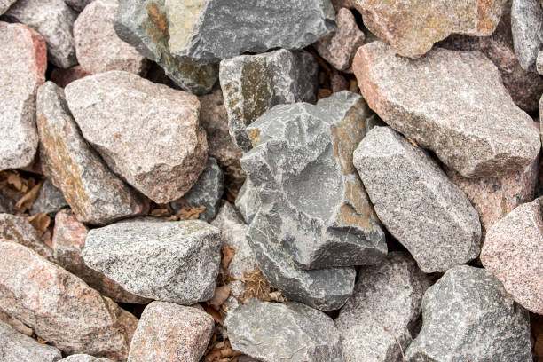 istock Pile Of Rocks Outside in Early Springtime 664340514