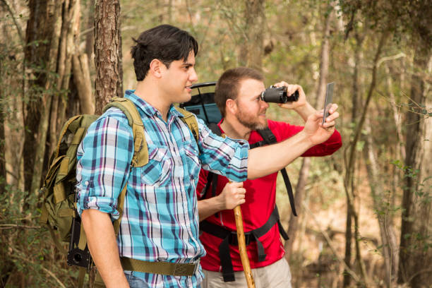 istock Friends enjoy nature on hiking trip. 664343558