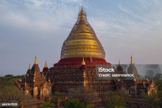 Dhammayazika Pagoda Bagan Myanmar Stock Photo - Download Image Now - Architecture, Bagan, Buddhism