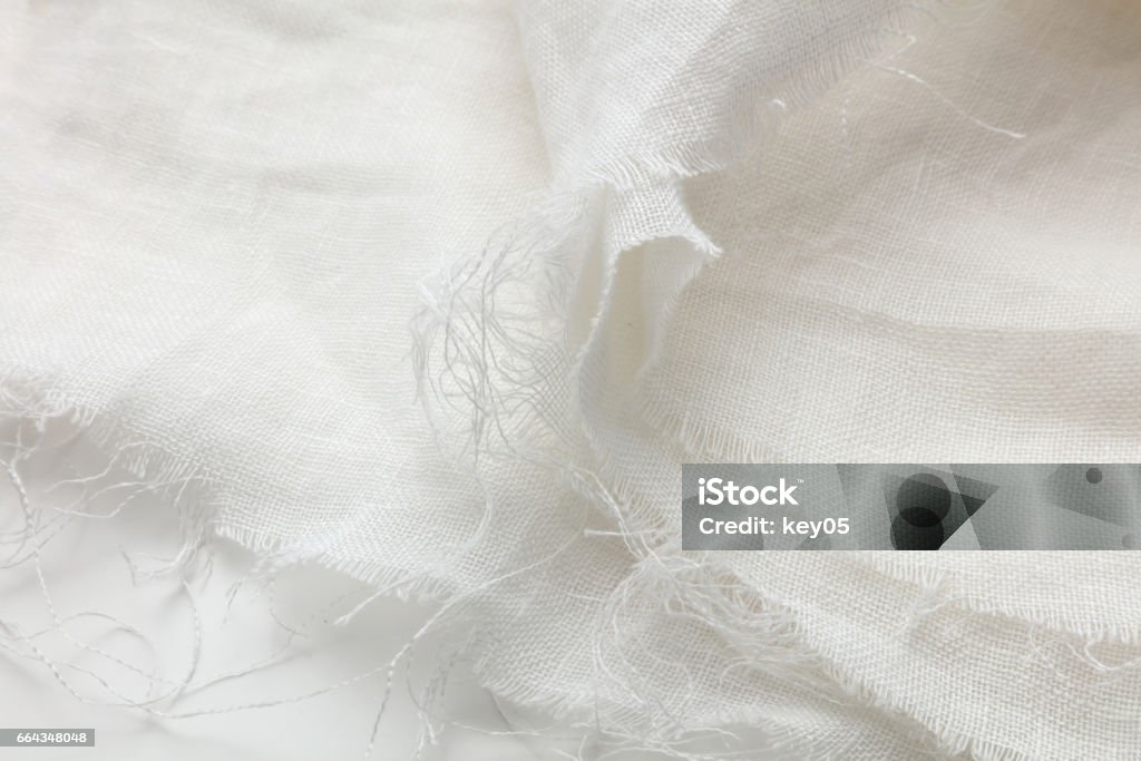 White fabric Backgrounds Stock Photo
