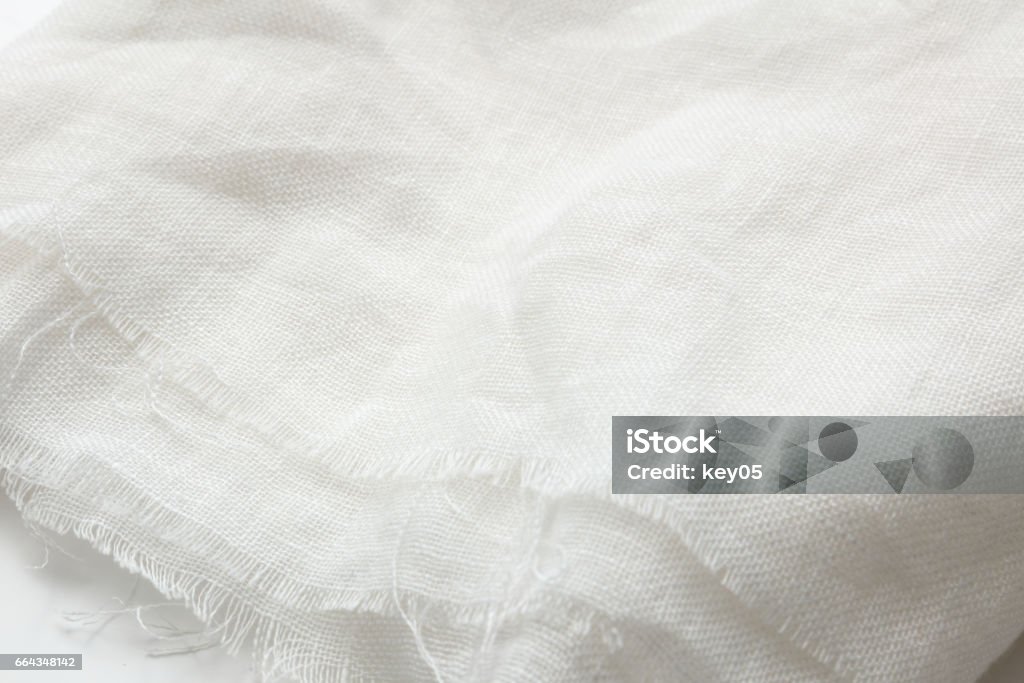 White fabric Backgrounds Stock Photo