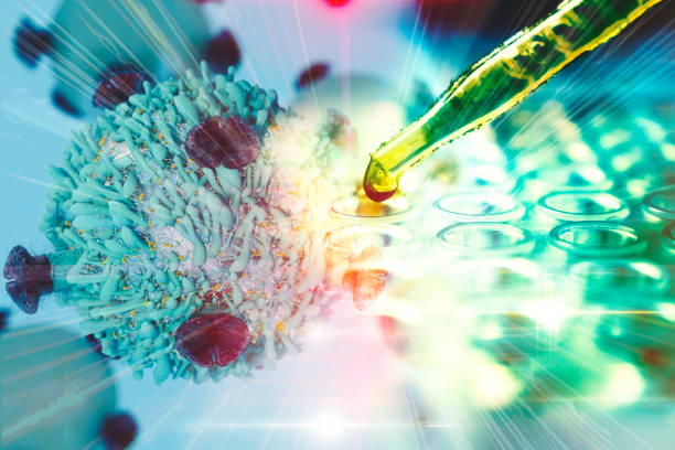 kuvapankkikuvitukset aiheesta geeniterapia syövän hoitoon -konsepti - immunotherapy