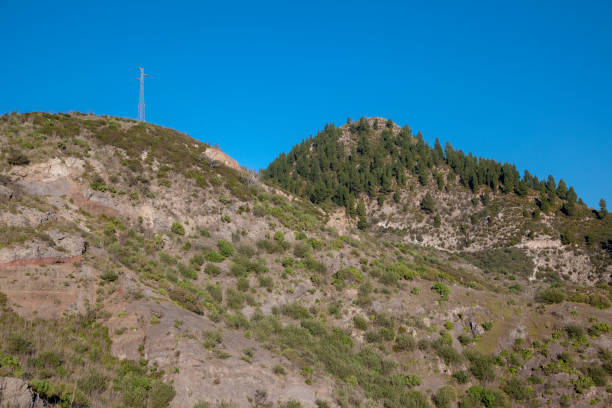 istock big hills mountains and electrical line 664349912