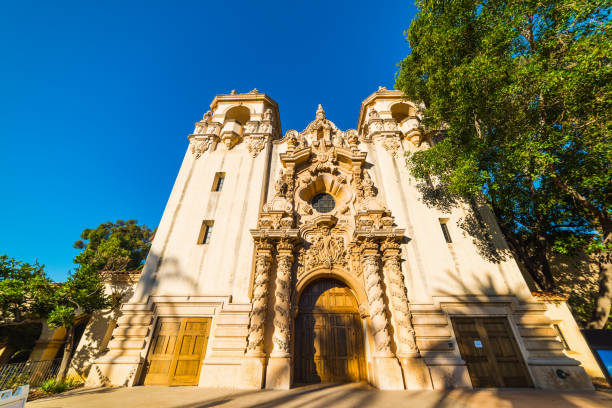 Prado House Casa del Prado, Balboa park museo del prado stock pictures, royalty-free photos & images