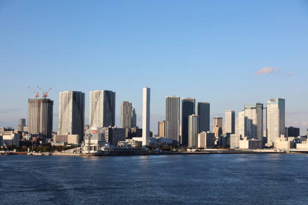 istock Tokyo city silhouette. 664350528