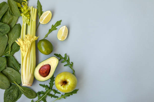 istock Mix of fresh green vegetables 664353834