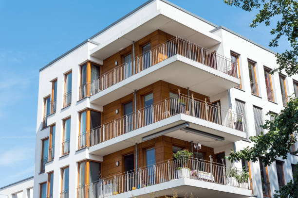 istock Apartment house seen in Berlin 664356022