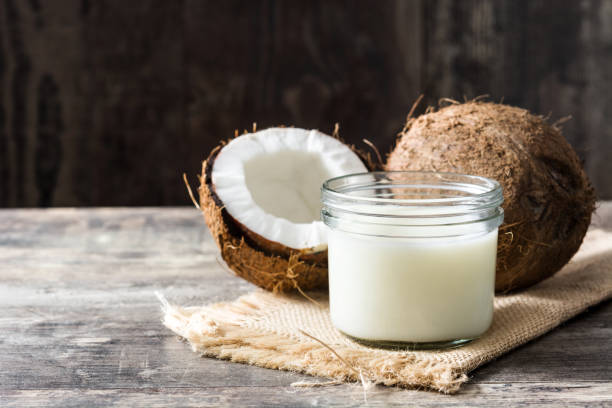 istock Coconut and coconut milk 664356220