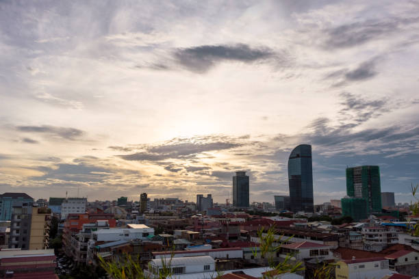 istock Skyline In Phnom Penh, Cambodia 664360632