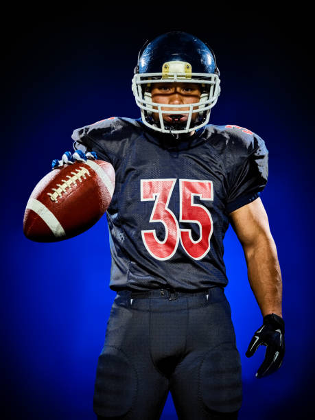 istock american football player man isolated 664362860