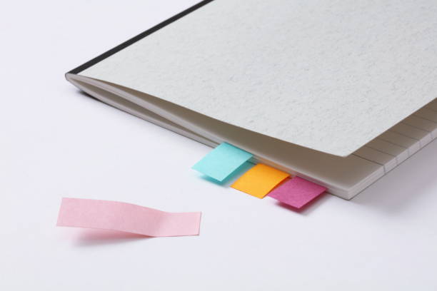 colorful sticky notes colorful sticky notes 書く stock pictures, royalty-free photos & images