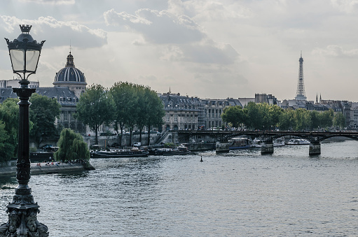 View of River sena in Paris, France