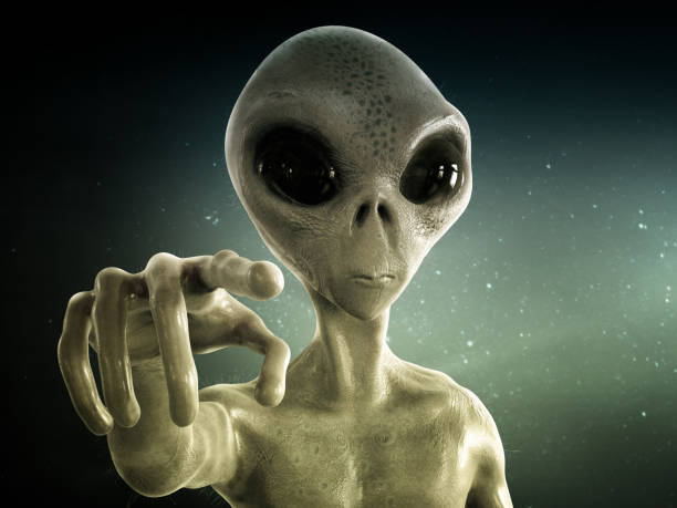 alien alien grey alien stock pictures, royalty-free photos & images