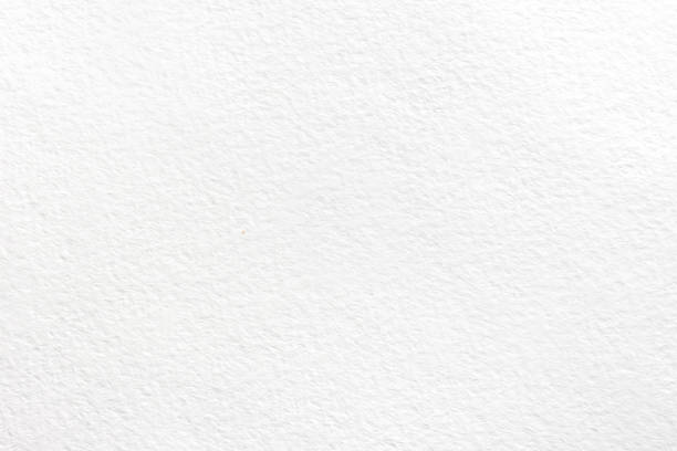 istock White background of watercolor paper 664389388