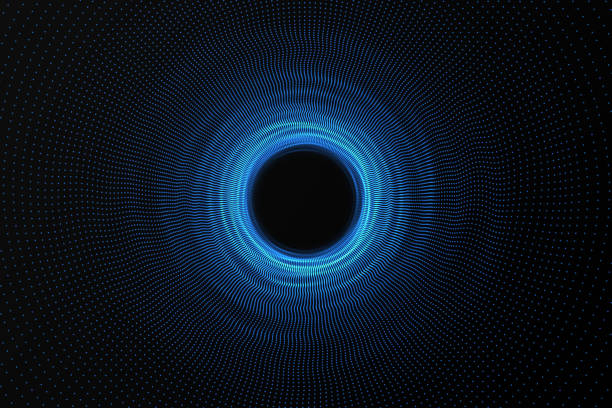 istock Star Warp or Hyperspace, abstract speed tunnel warp in space. Across the universe, 3d rendering 664390086