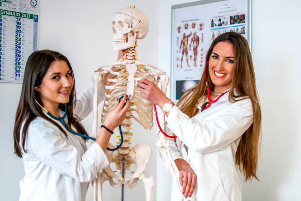 istock doctors in red and white shirts at work 664399254