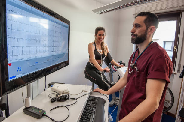 istock electrocardiogram monitoring under stress 664402488