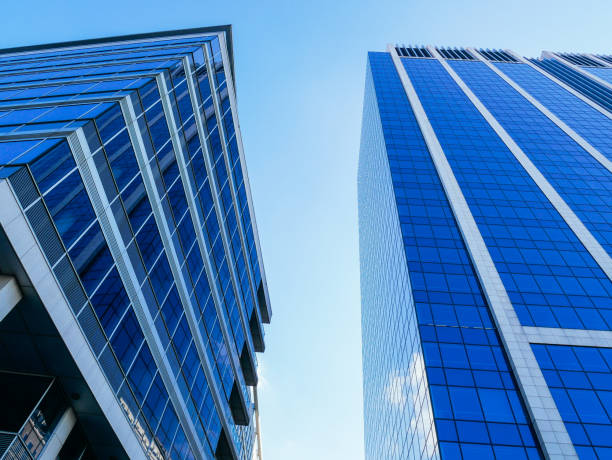 istock Modern office buildings, architecture in Brussels, Belgium 664410056