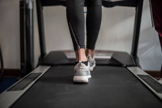 istock medical examination with treadmill 664410434