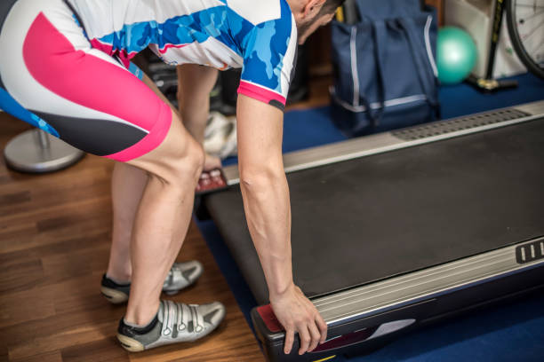 istock medical examination with treadmill 664410440