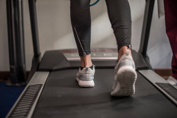 istock medical examination with treadmill 664410476